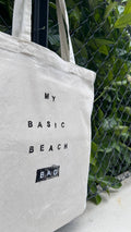 Tote Bag My Basic Beach Bag – Stampa Artigianale a Mano